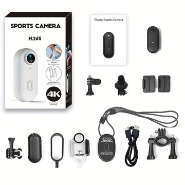4K Action Camera Portable Bicycle Hd For Cam Mini Video Digital Body Professional Motorcycle Cameras Helmet Wifi On Accessories