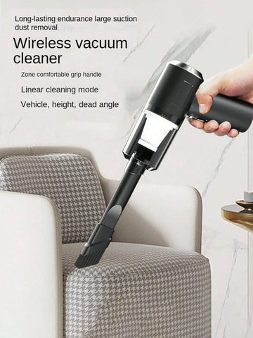 Multifunctional Cordless Handheld Vacuum Cleaner With Multiple Nozzles, Rechargeable, Suitable For Car, Home, Pet Hair, Keyboard, Dust And Debris Cleaning